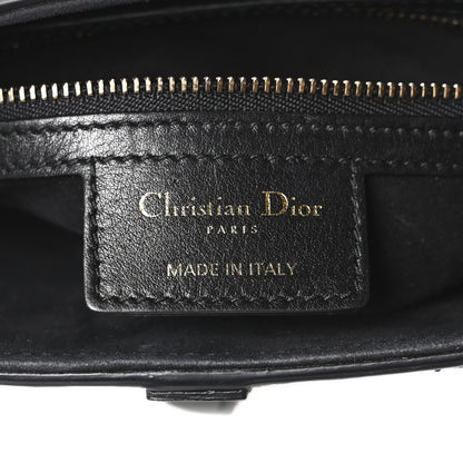 Christian Dior Calfskin Embroidered Kaleidiorscopic Saddle Bag Multicolor 5 of 9