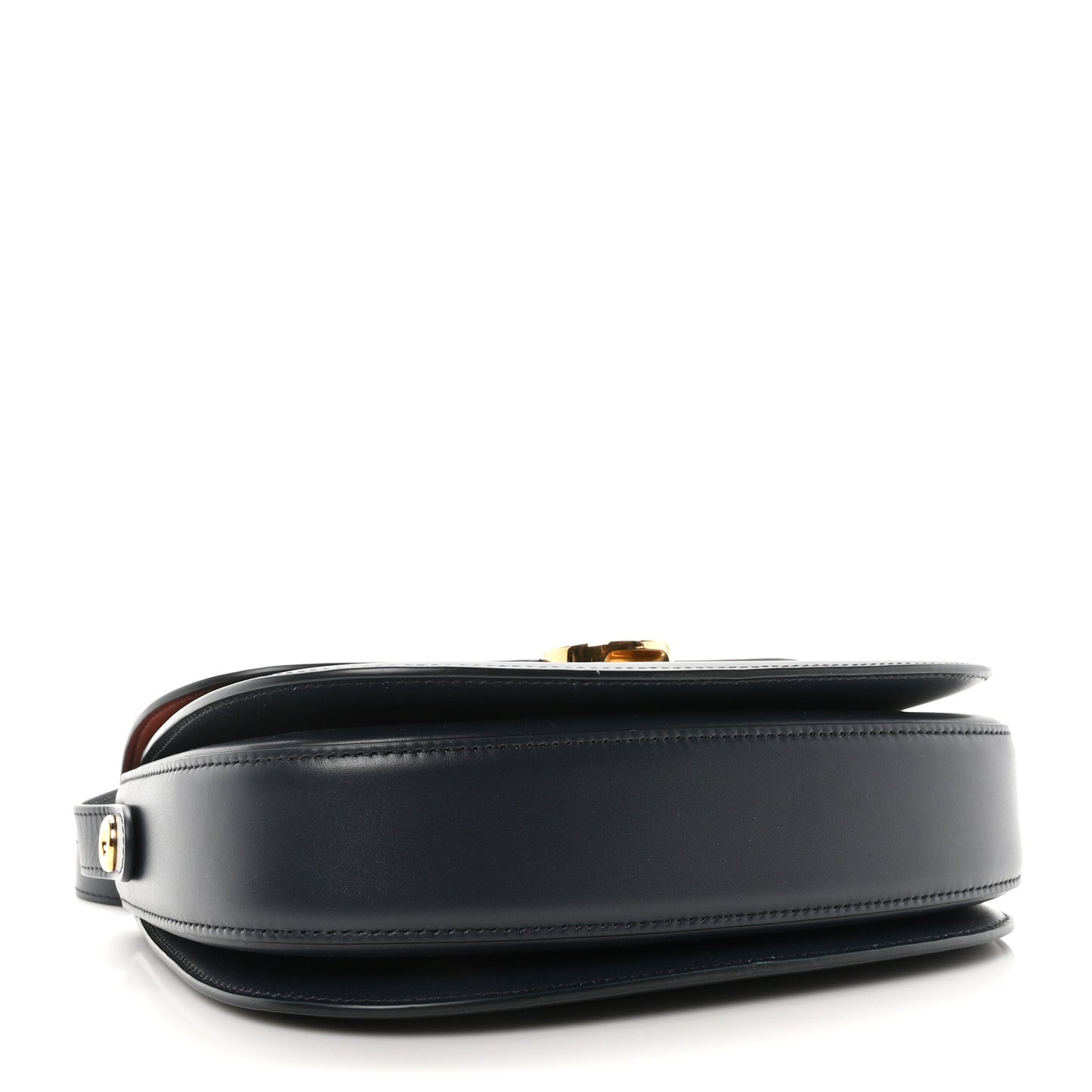 Smooth Calfskin Small Ghiera Bag Navy