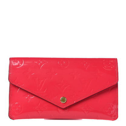 Louis Vuitton Vernis Jeanne Wallet Hot Pink 1 of 9