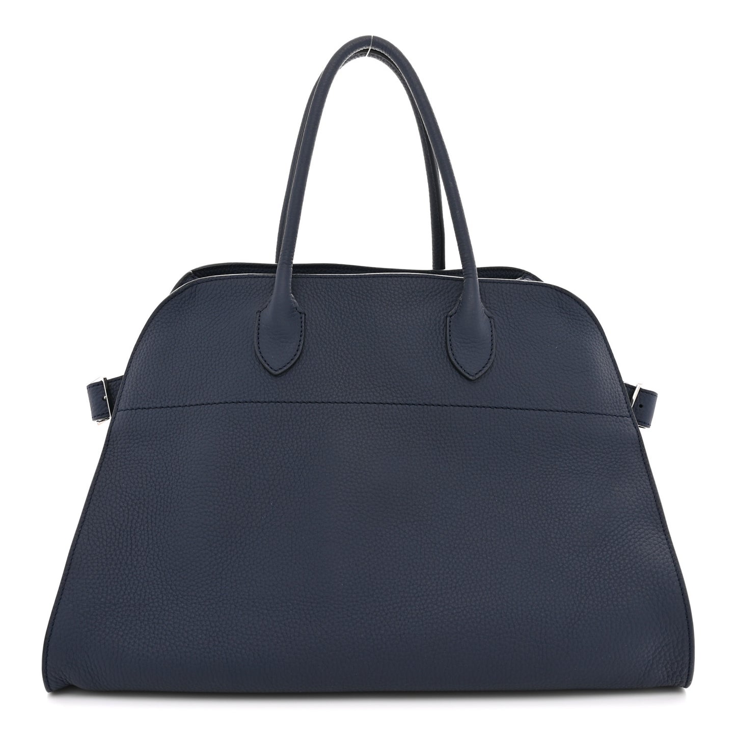 Matte Grained Calfskin Soft Margaux 15 Indigo