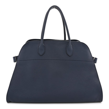 The Row Matte Grained Calfskin Soft Margaux 15 Indigo 1 of 10