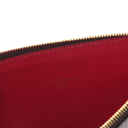 Louis Vuitton Monogram Felicie Chain Wallet Zippered Insert Fuchsia 7 of 8