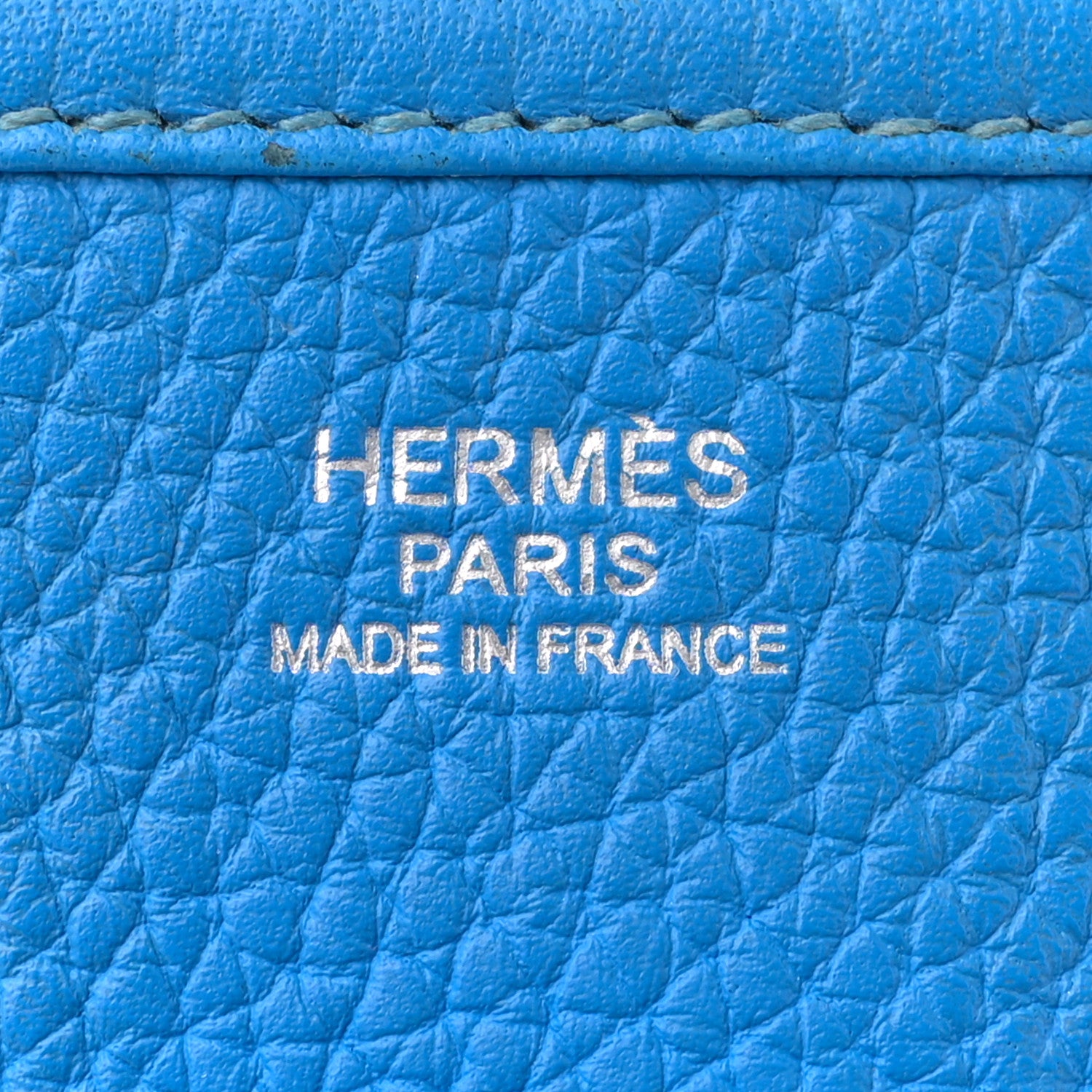 Hermes Taurillon Clemence EVELYNE III PM Bleu Hydra 6 of 14