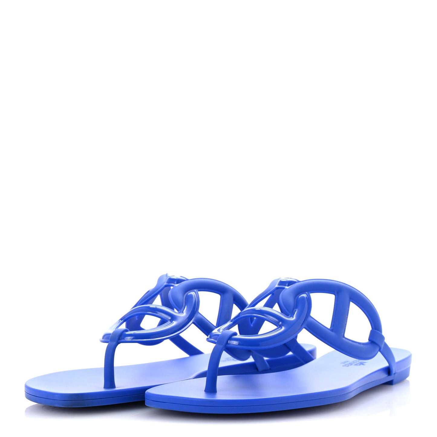 Rubber Womens Egerie Sandals 41 Bleu Outremer