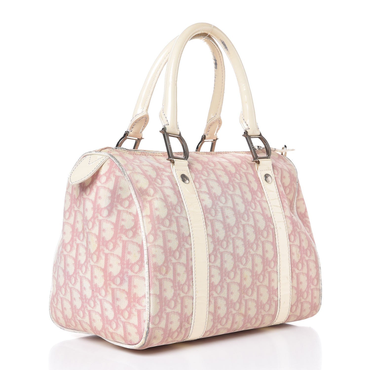 Christian Dior Monogram Boston Pink 3 of 18