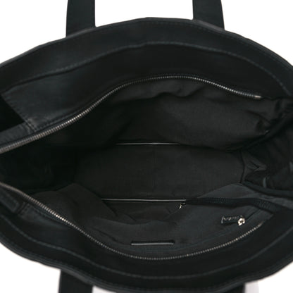Chanel Calfskin Quilted Ultra Pocket Shopping Tote Black 5 of 8