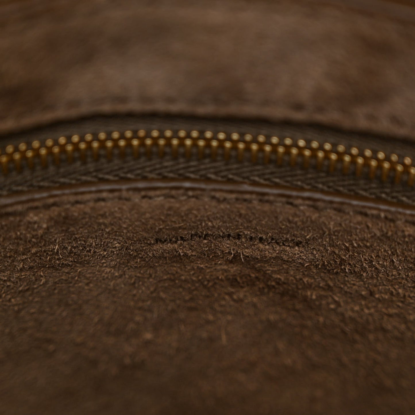 Soft Grained Calfskin Small Sangle Bucket Bag Taupe