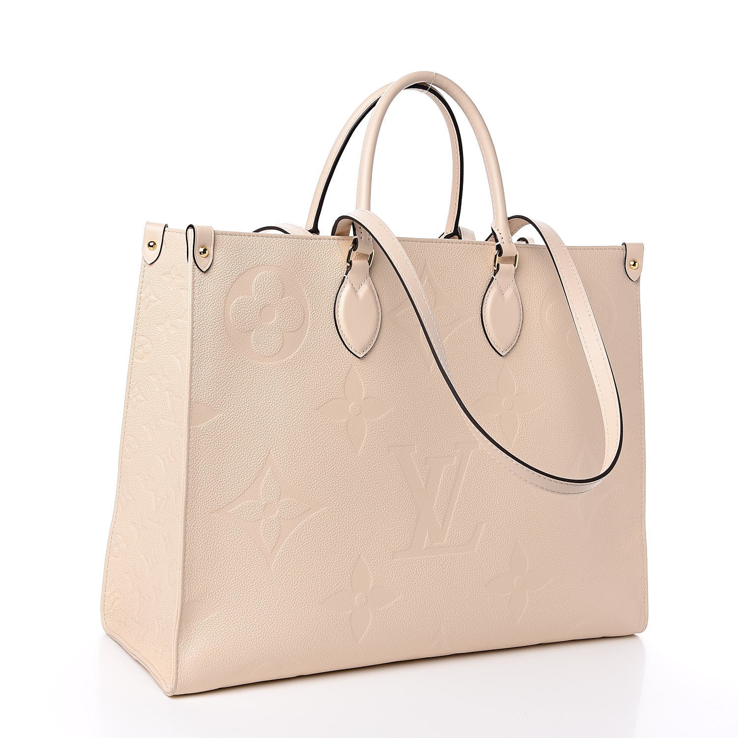 Louis Vuitton Empreinte Monogram Giant Onthego GM Creme 3 of 12