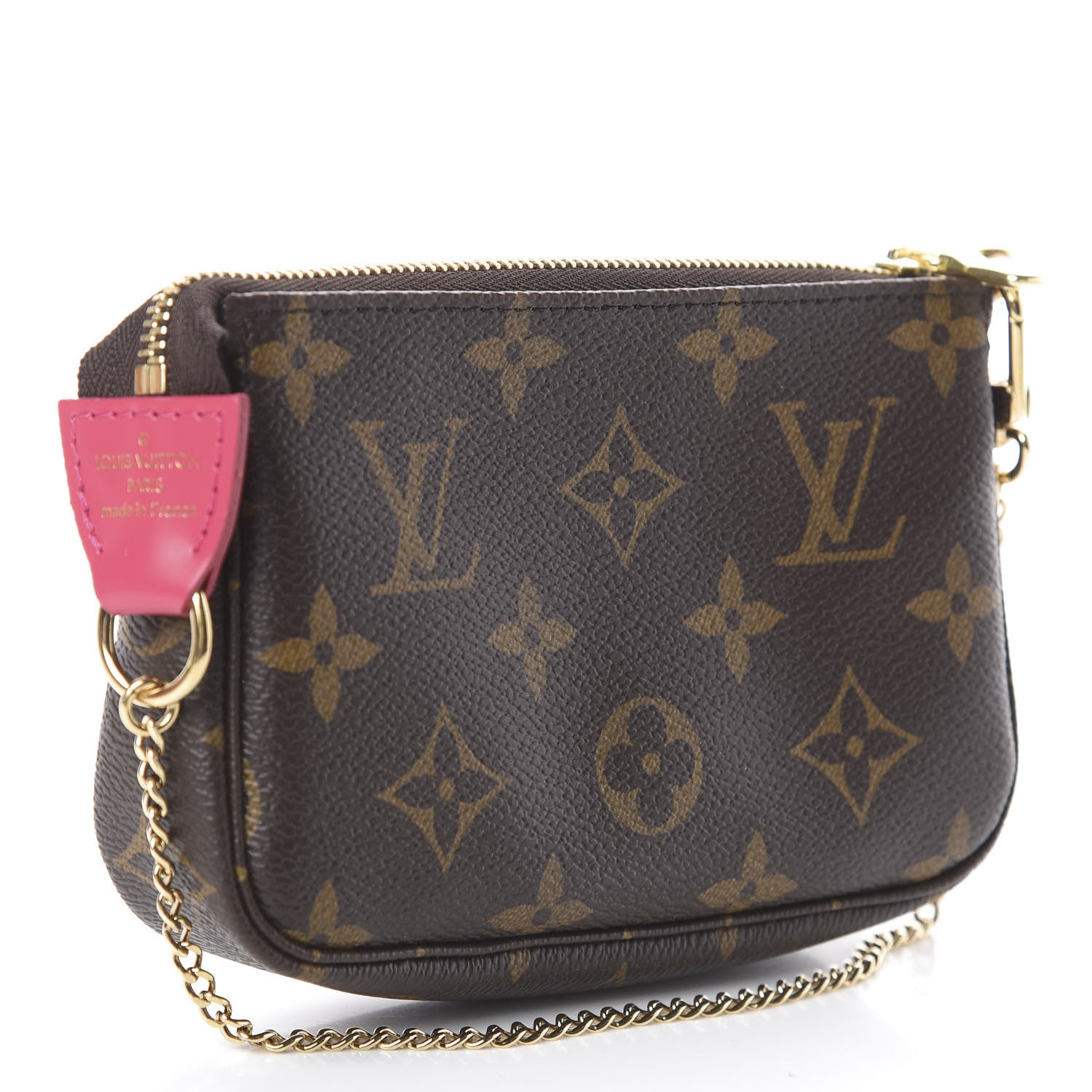 Louis Vuitton Monogram 2020 Christmas Animation Roller Coaster Mini Pochette Accessories Pivoine 2 of 6