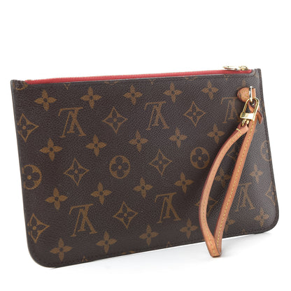 Louis Vuitton Monogram Neverfull MM GM Pochette Cherry 3 of 8