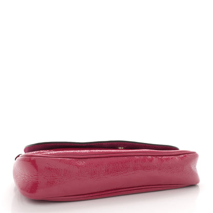 Gucci Patent Medium Soho Flap Crossbody Bright Bougainvillea 4 of 10