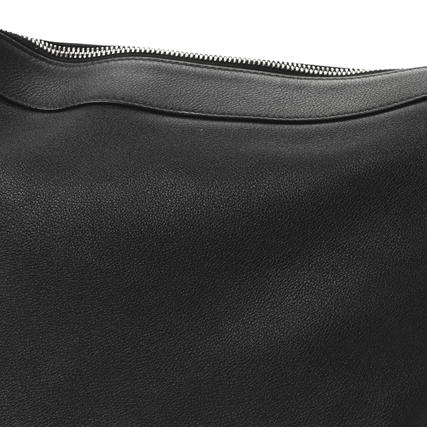 Celine Supple Calfskin Weekend Romy Shoulder Bag Black 7 of 9
