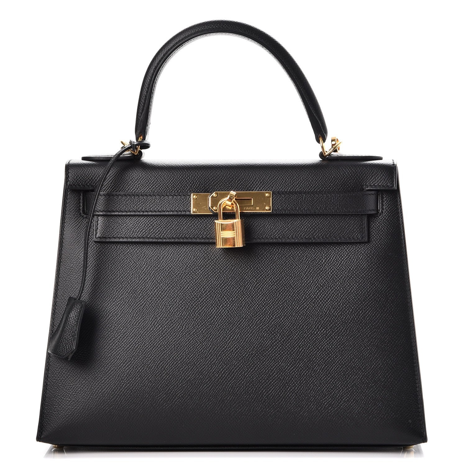 Hermes Epsom Kelly Sellier 28 Black 1 of 39