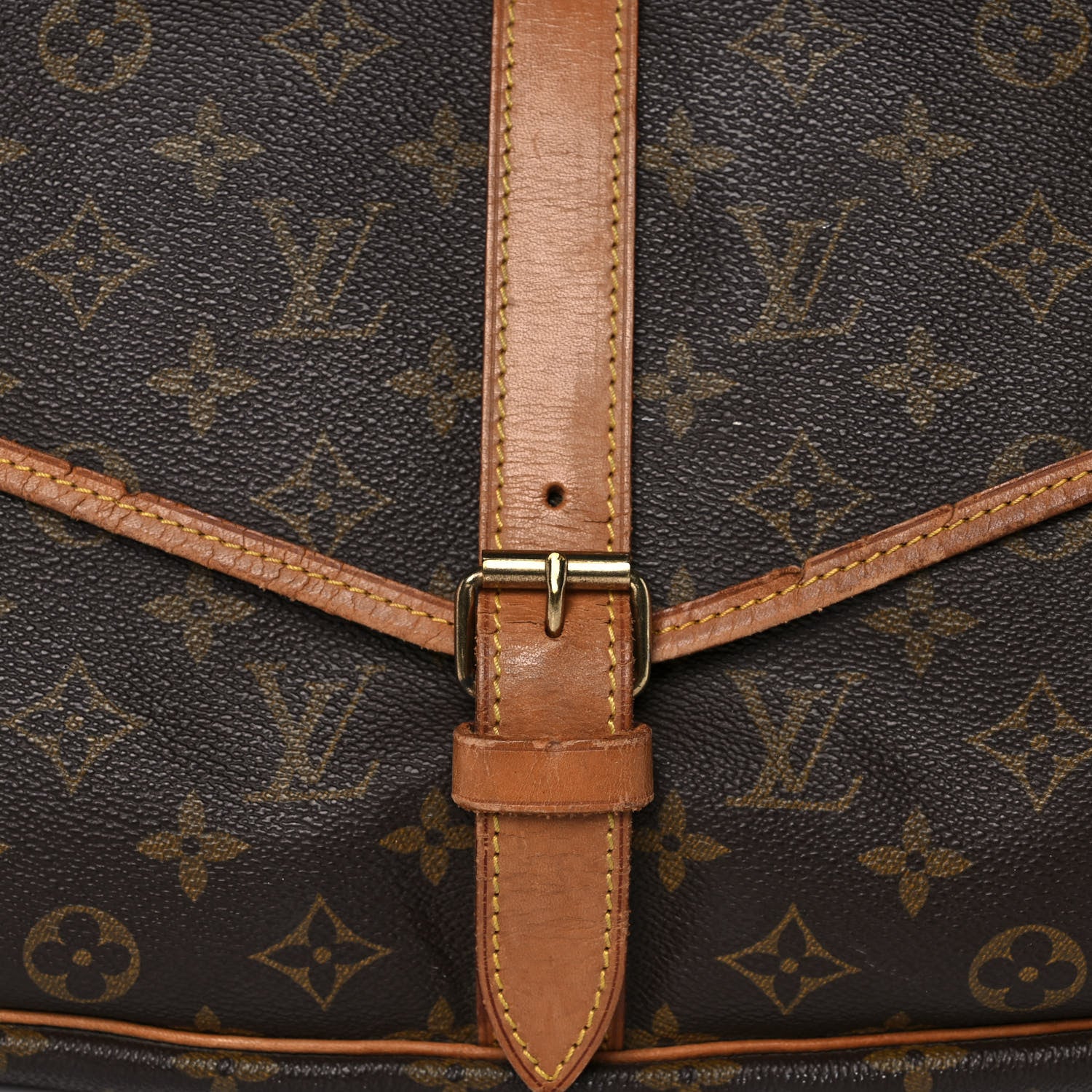 Louis Vuitton Monogram Saumur 35 9 of 21