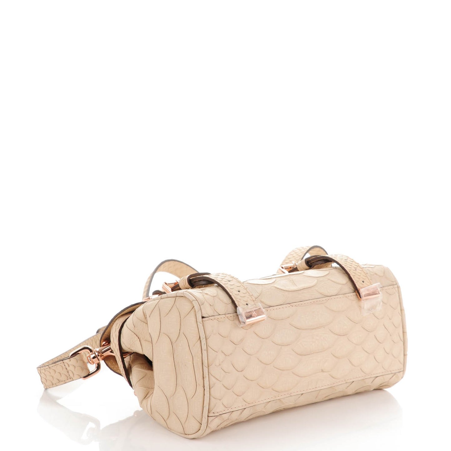 Silky Snake Mini Alexa Pebbled Beige