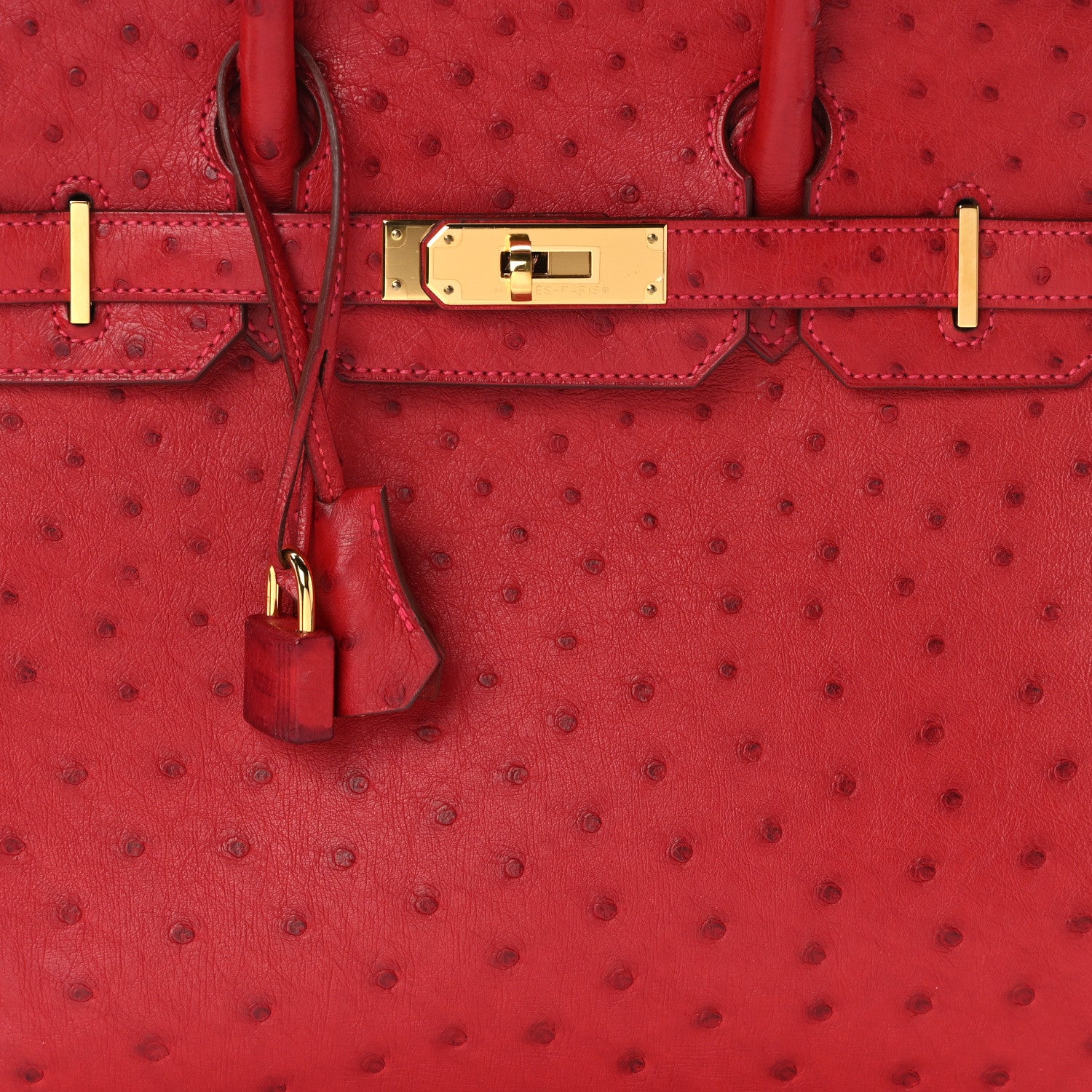 Hermes Ostrich Birkin 30 8 of 12