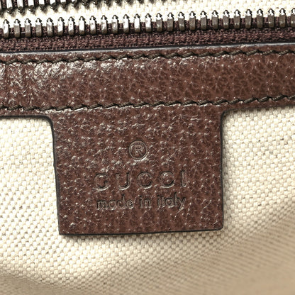 Gucci GG Supreme Monogram Calfskin Web Small Ophidia Day Backpack Beige Ebony New Acero 6 of 10