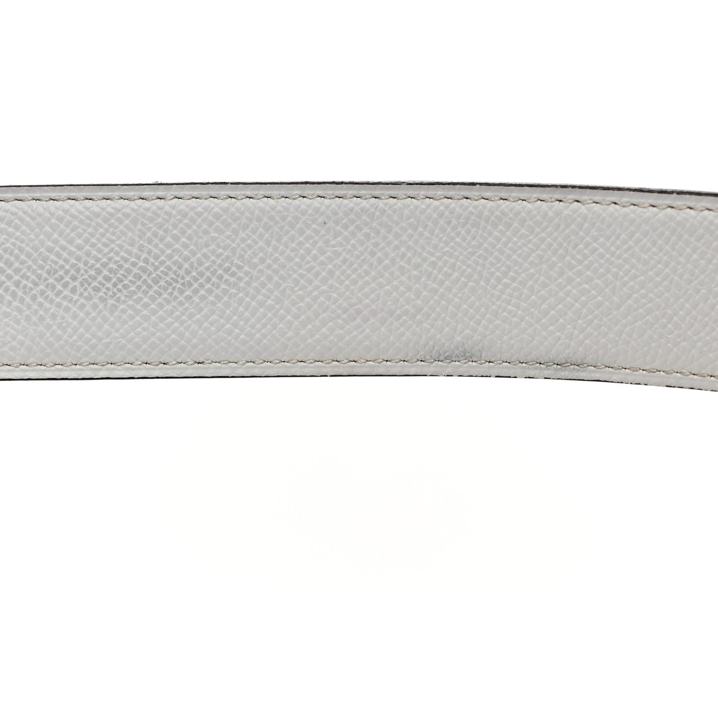 Epsom 38mm Constance H Belt 80/32 White Gold