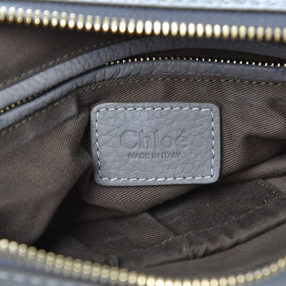 Chloe Calfskin Medium Marcie Satchel Cashmere Grey 7 of 8