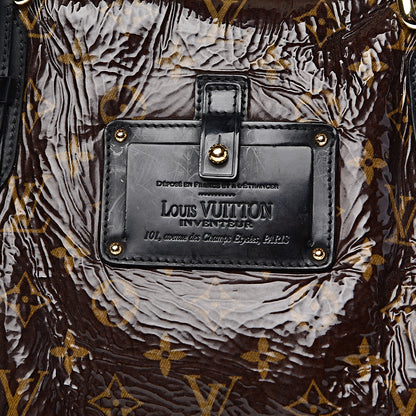 Louis Vuitton Patent Monogram Shearling Sac Thunder 18 of 18