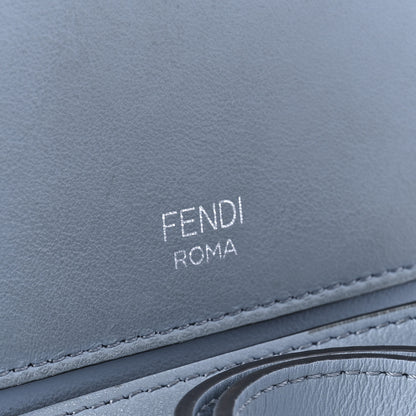 Fendi Vitello Grace Matte O'Lock Mini Camera Case Azzurro Baby 8 of 10