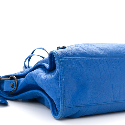 Balenciaga Agneau Classic Hardware City Bleu Lazuli 10 of 12