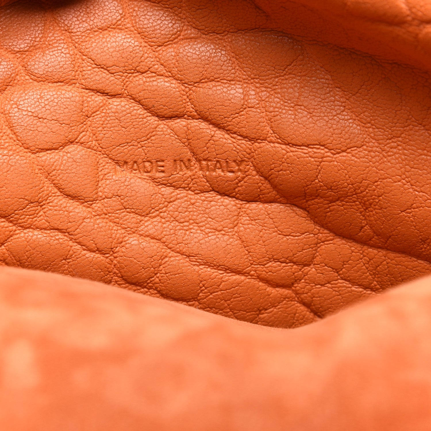 Christian Dior Canyon Grained Lambskin J'Adior Chain Flap Bag Orange 9 of 14
