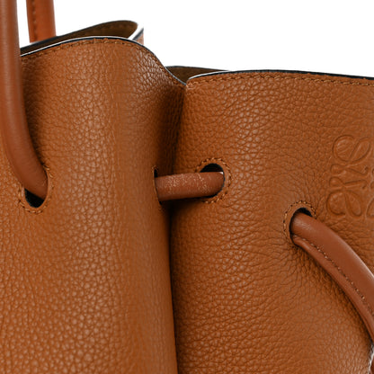 Loewe Calfskin Small Flamenco Knot Bag Caramel 11 of 14