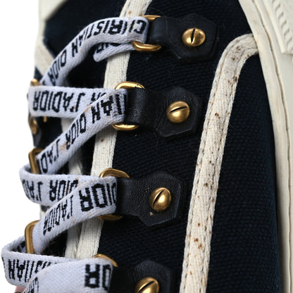 Christian Dior Canvas Womens Walk'n'Dior Low Top Sneakers 40 Navy 14 of 16