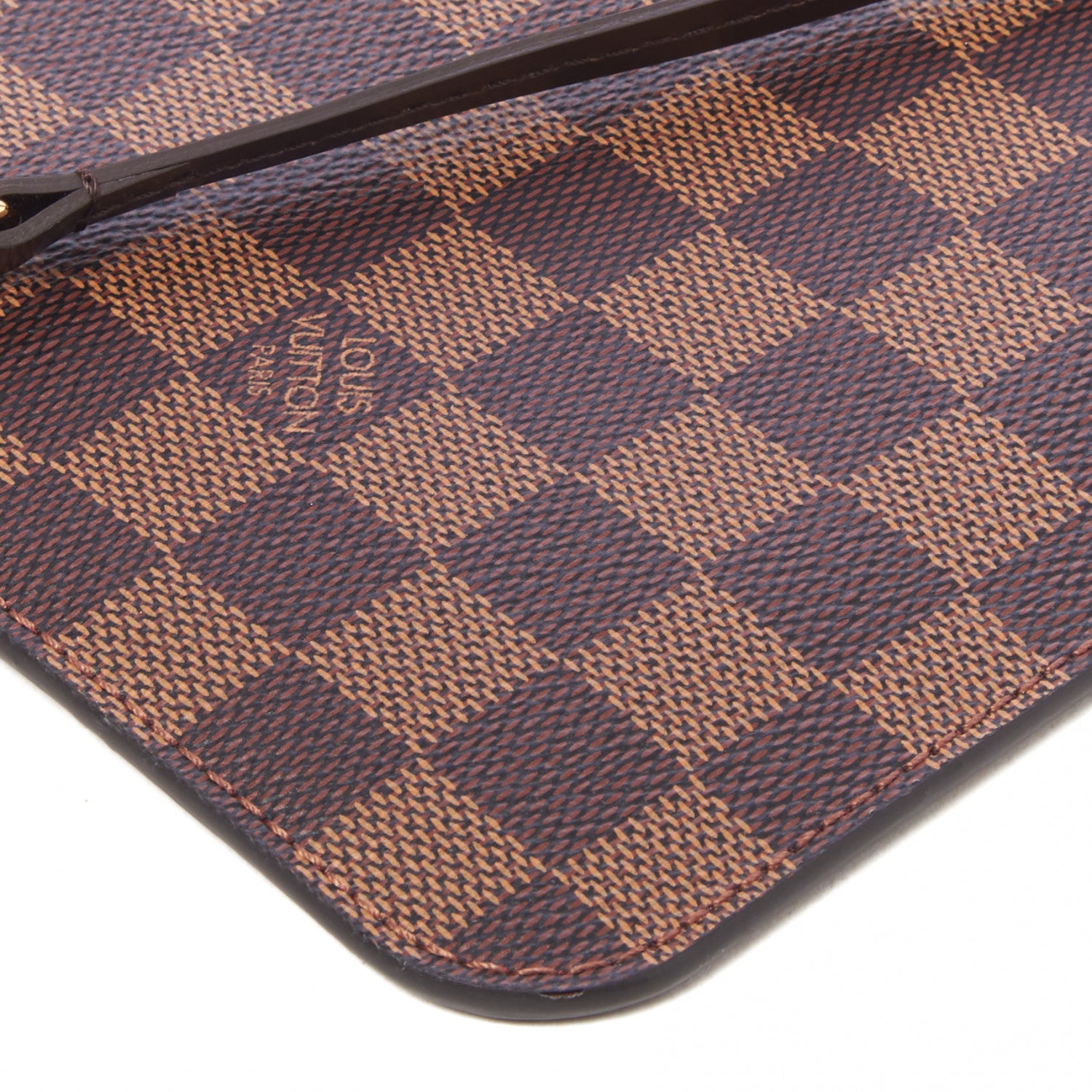 Louis Vuitton Damier Ebene Neverfull MM GM Pochette 6 of 8