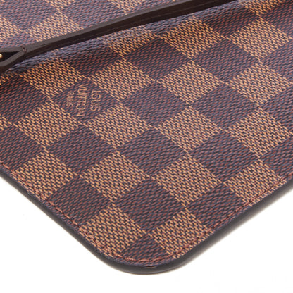 Louis Vuitton Damier Ebene Neverfull MM GM Pochette 6 of 8