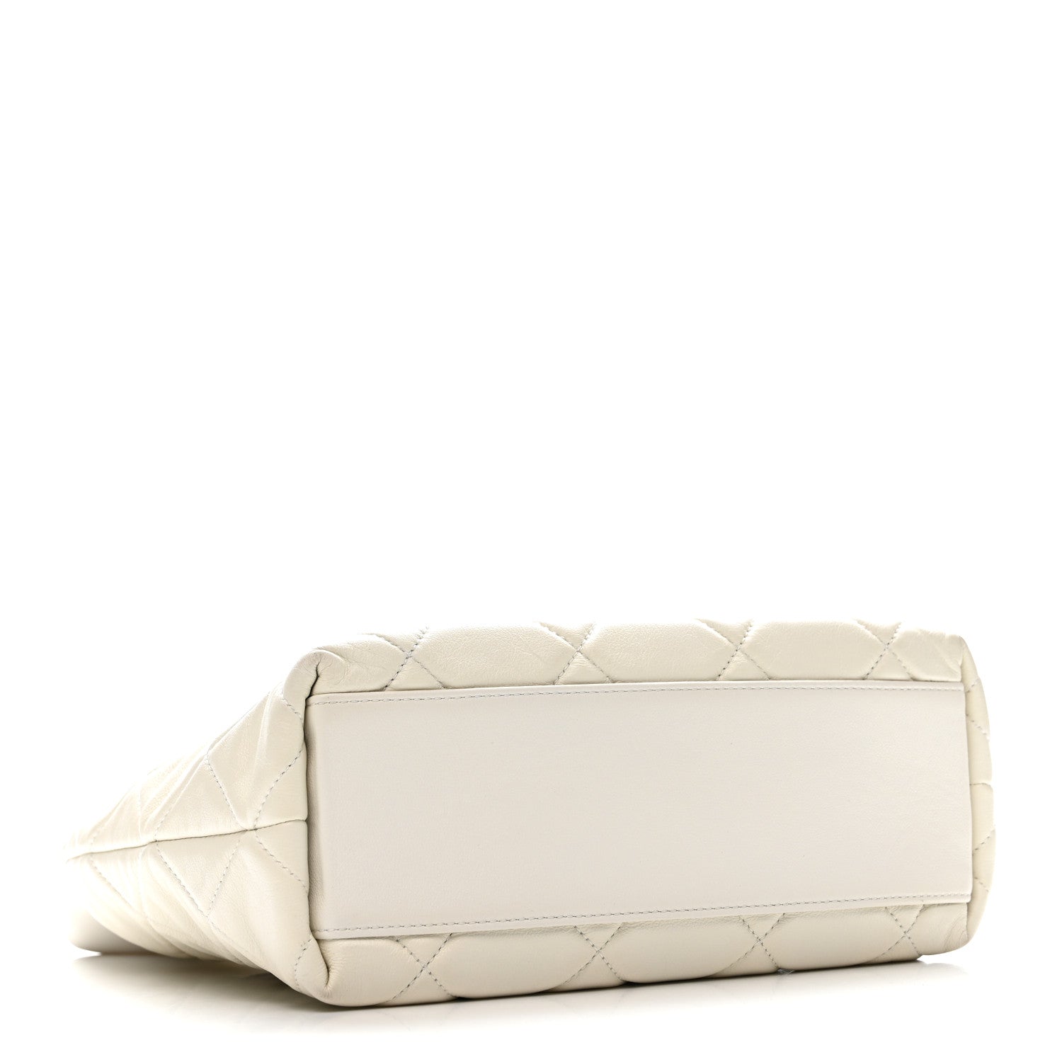 Chanel Calfskin Quilted Close To Me Hobo White 4 of 13