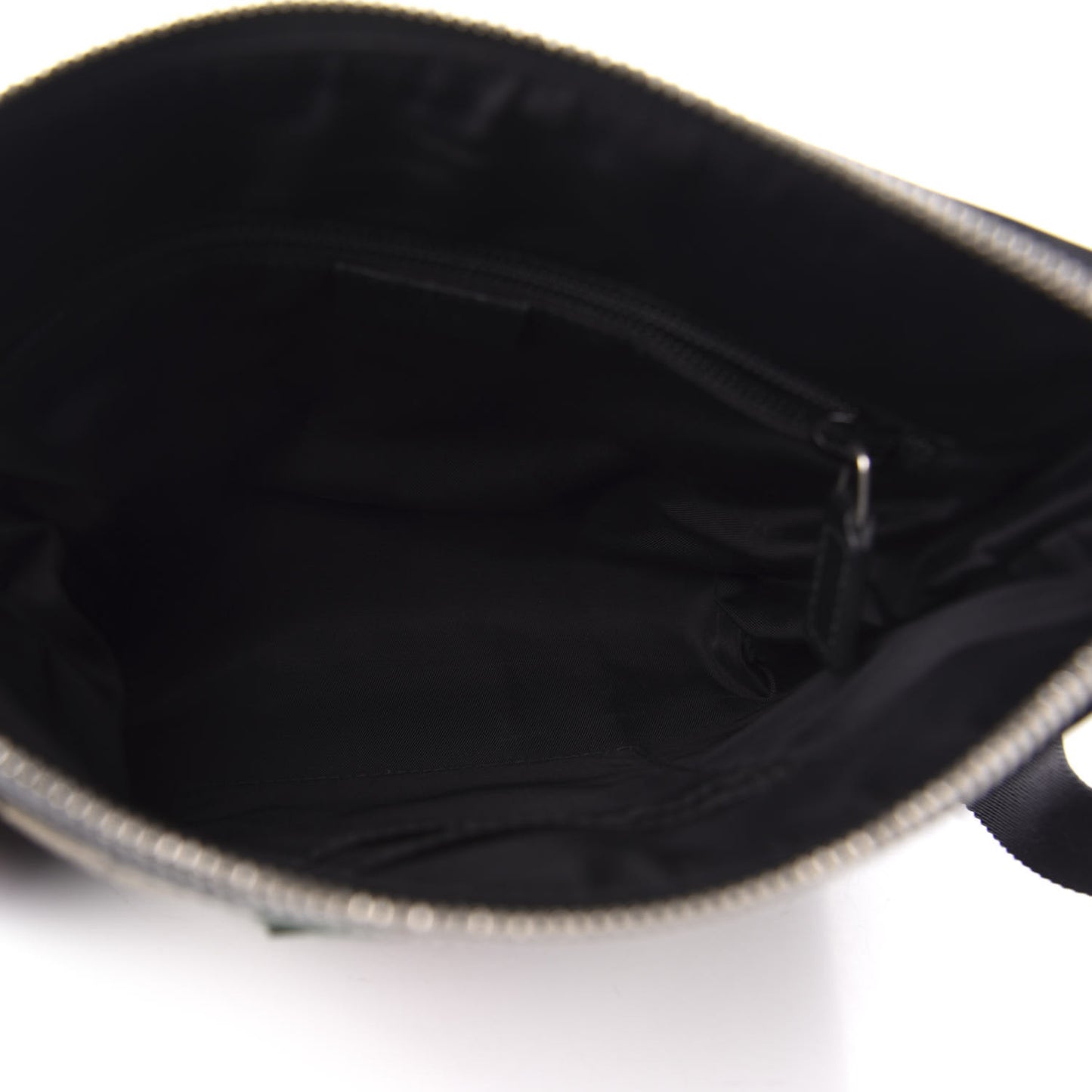 GG Supreme Monogram Web Messenger Bag Black