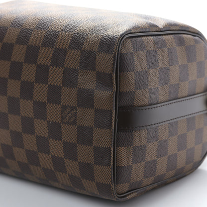 Louis Vuitton Damier Ebene Speedy Bandouliere 25 8 of 9