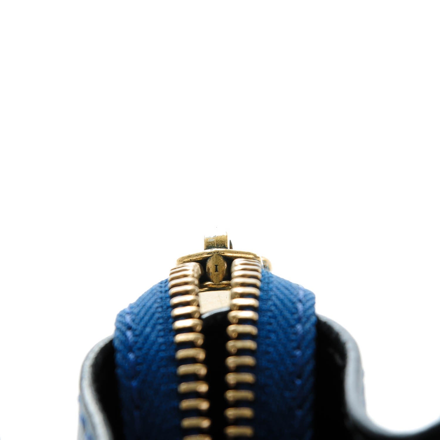 Celine Smooth Calfskin Nano Luggage Ocean Blue 6 of 12