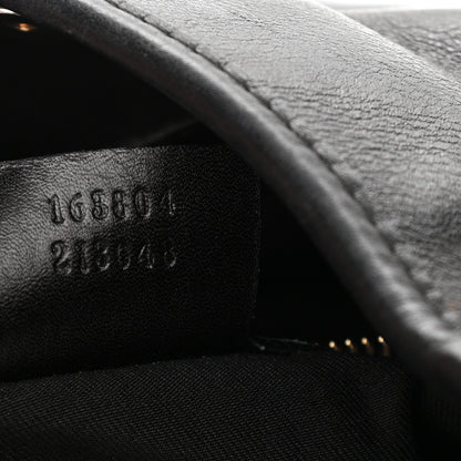 Gucci Calfskin Horsebit 85th Anniversary Hobo Black 6 of 12