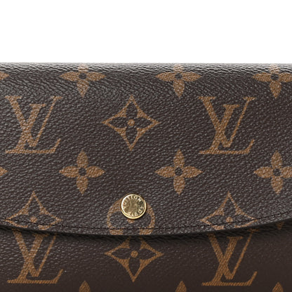 Louis Vuitton Monogram Emilie Wallet Rose Ballerine 7 of 7