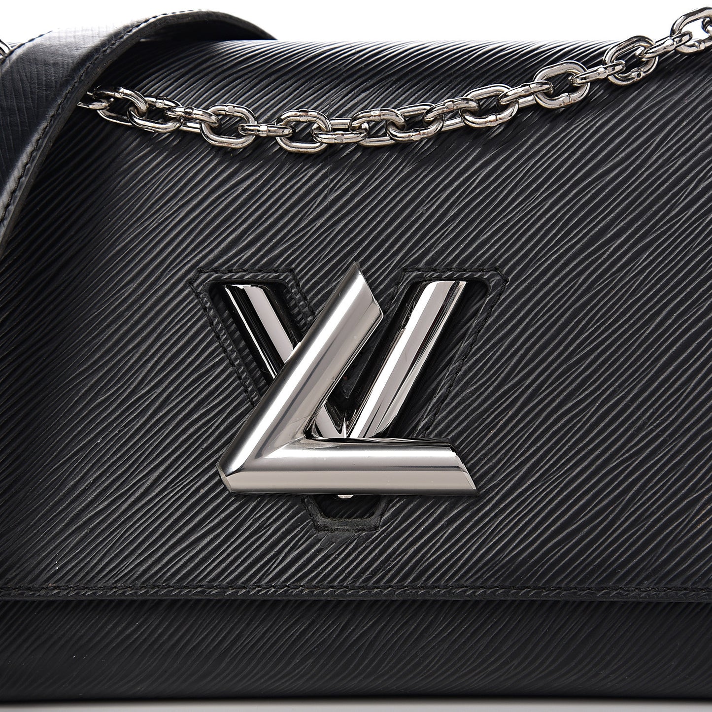 Epi Twist Shoulder Bag MM Black