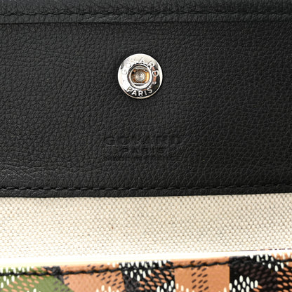 Goyard Goyardine Saint Louis Lettres Camouflage GM Black Green 7 of 11