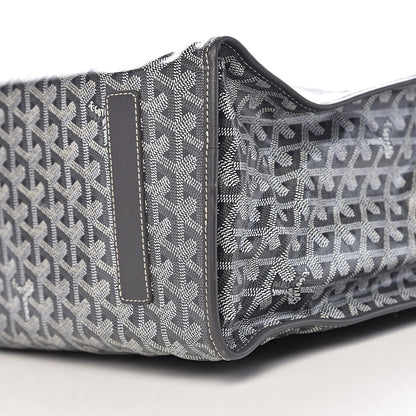 Goyard Goyardine Saint Leger Soft Briefcase Backpack Grey 9 of 10
