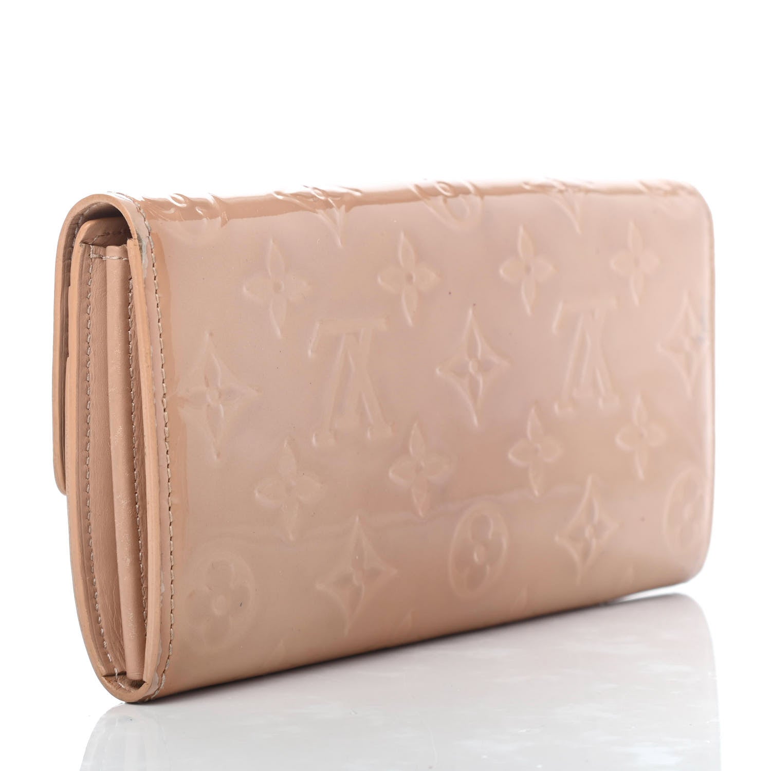 Louis Vuitton Vernis Sarah Wallet Rose Florentin 3 of 7