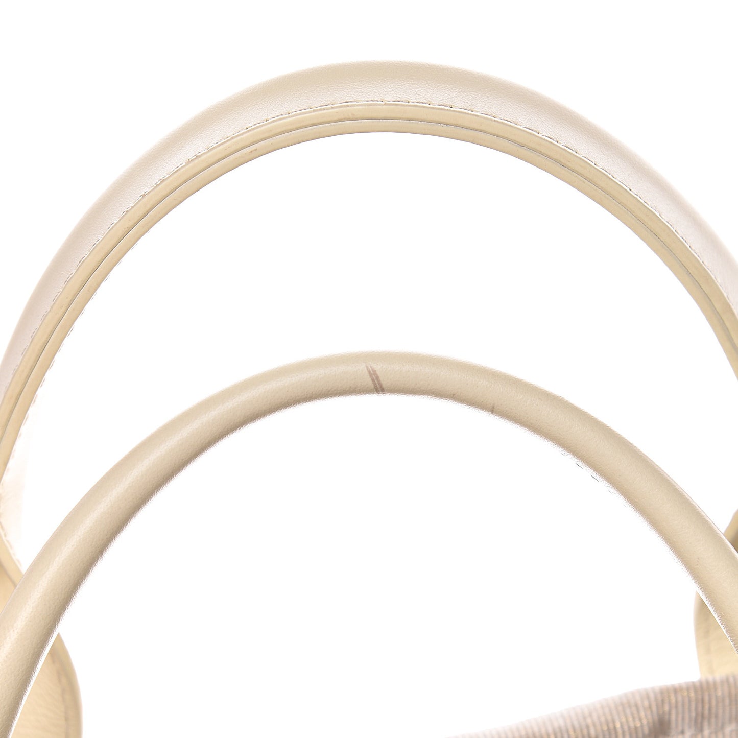 Canvas Large Deauville Tote Ivory