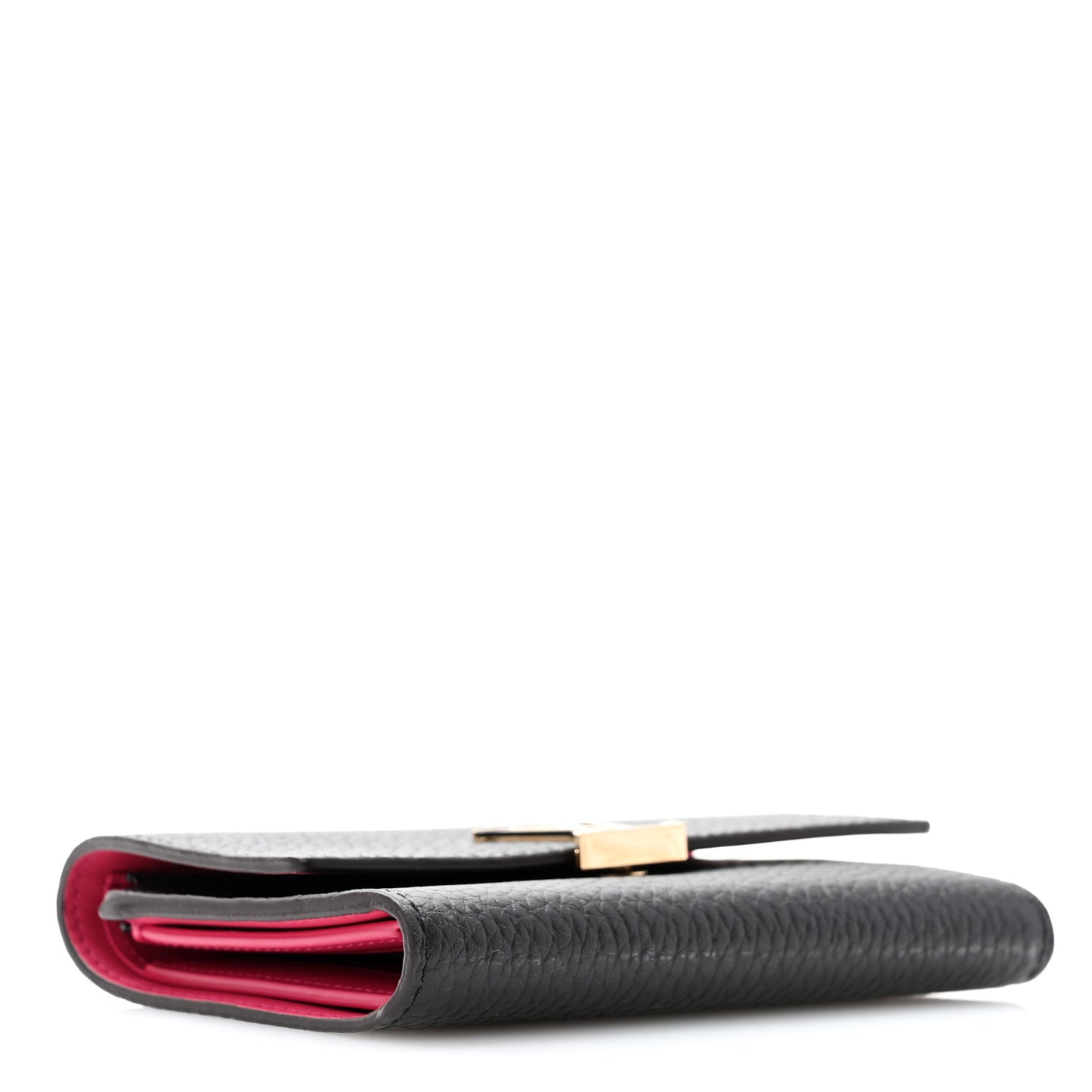 Taurillon Capucines Compact Wallet Black