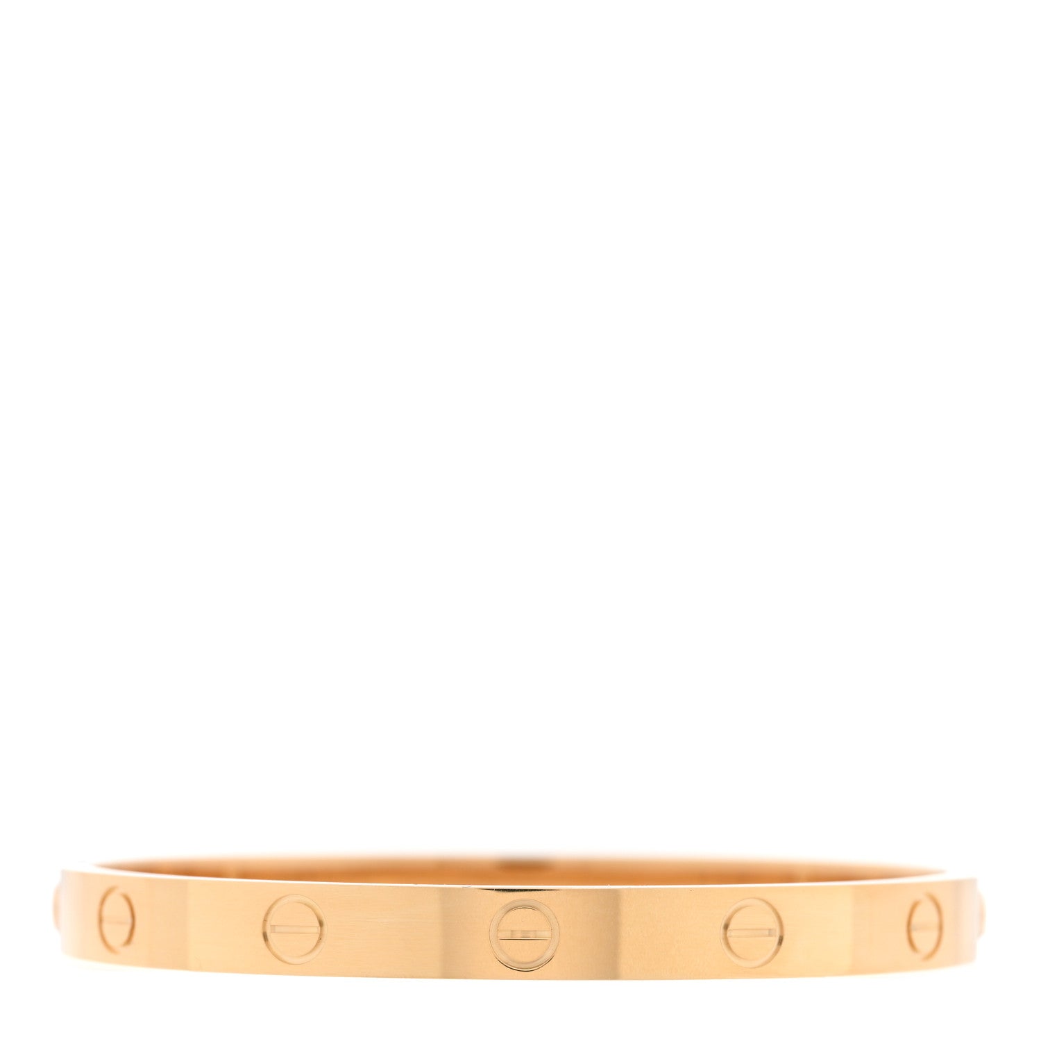 Cartier 18K Yellow Gold LOVE Bracelet 17 2 of 8