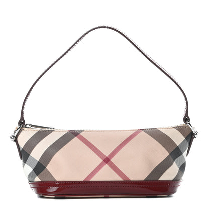 Burberry Nova Check Sling Bag Red 1 of 12