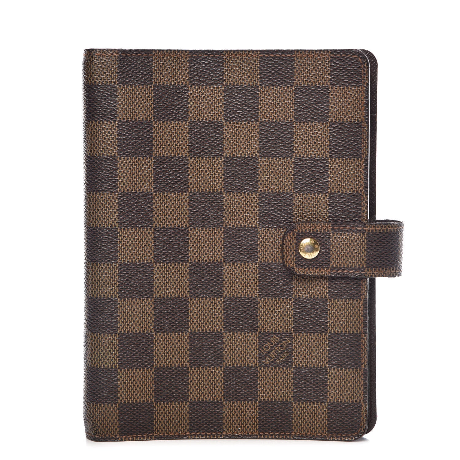 Louis Vuitton Damier Ebene Medium Ring Agenda Cover 1 of 10