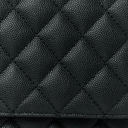 Chanel Caviar Quilted Small Coco Chain Handle Flap Black 9 of 12