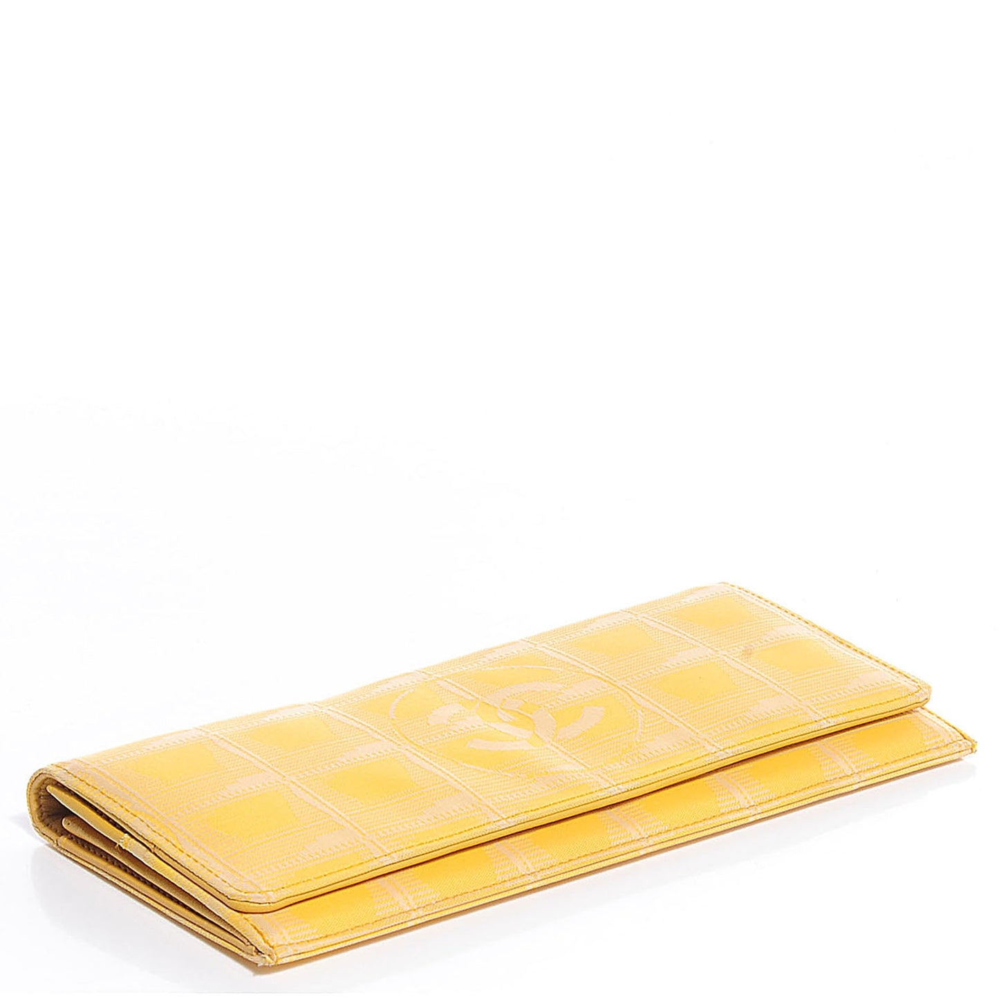 Nylon Travel Flap Wallet Yellow