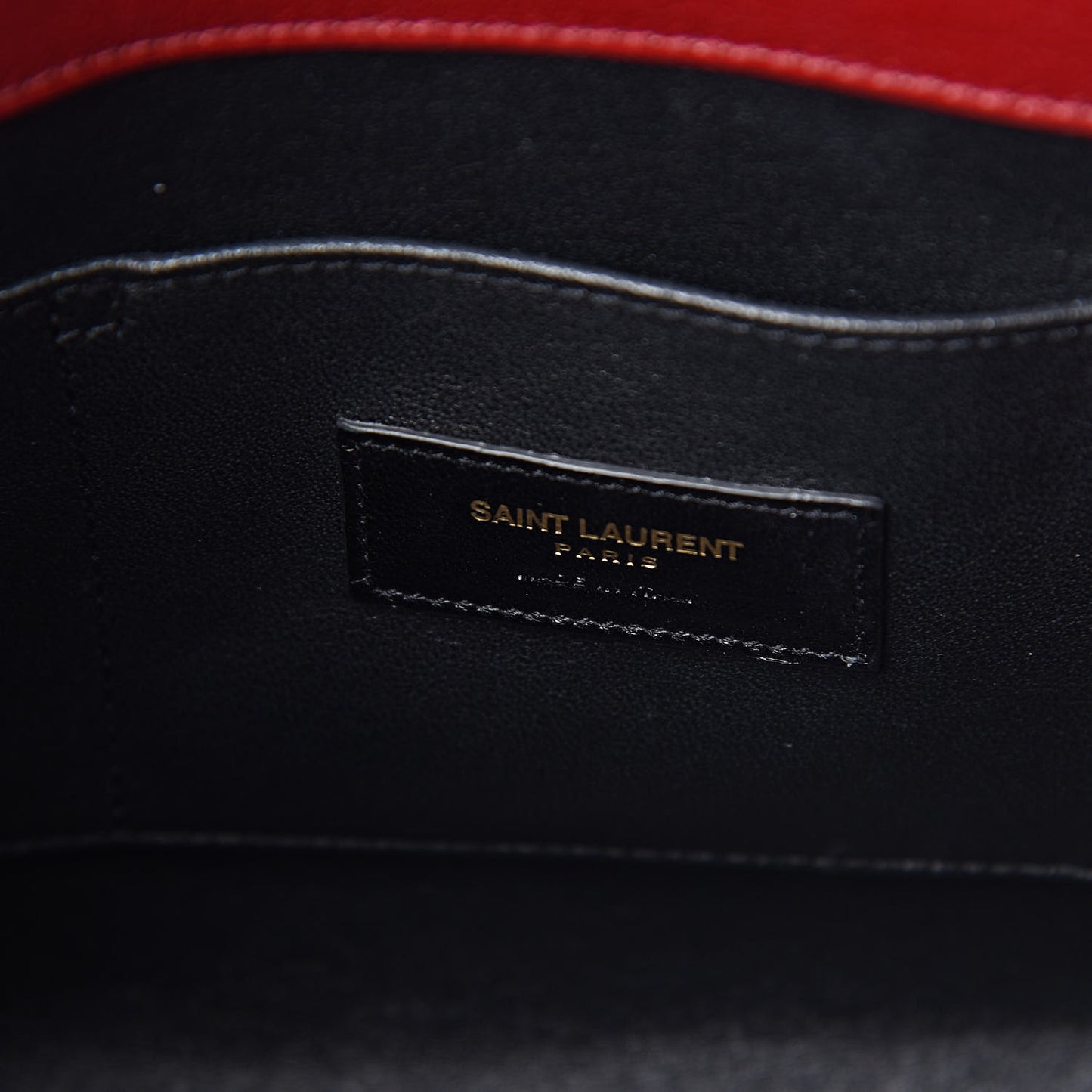 Calfskin Baby Sac De Jour Red