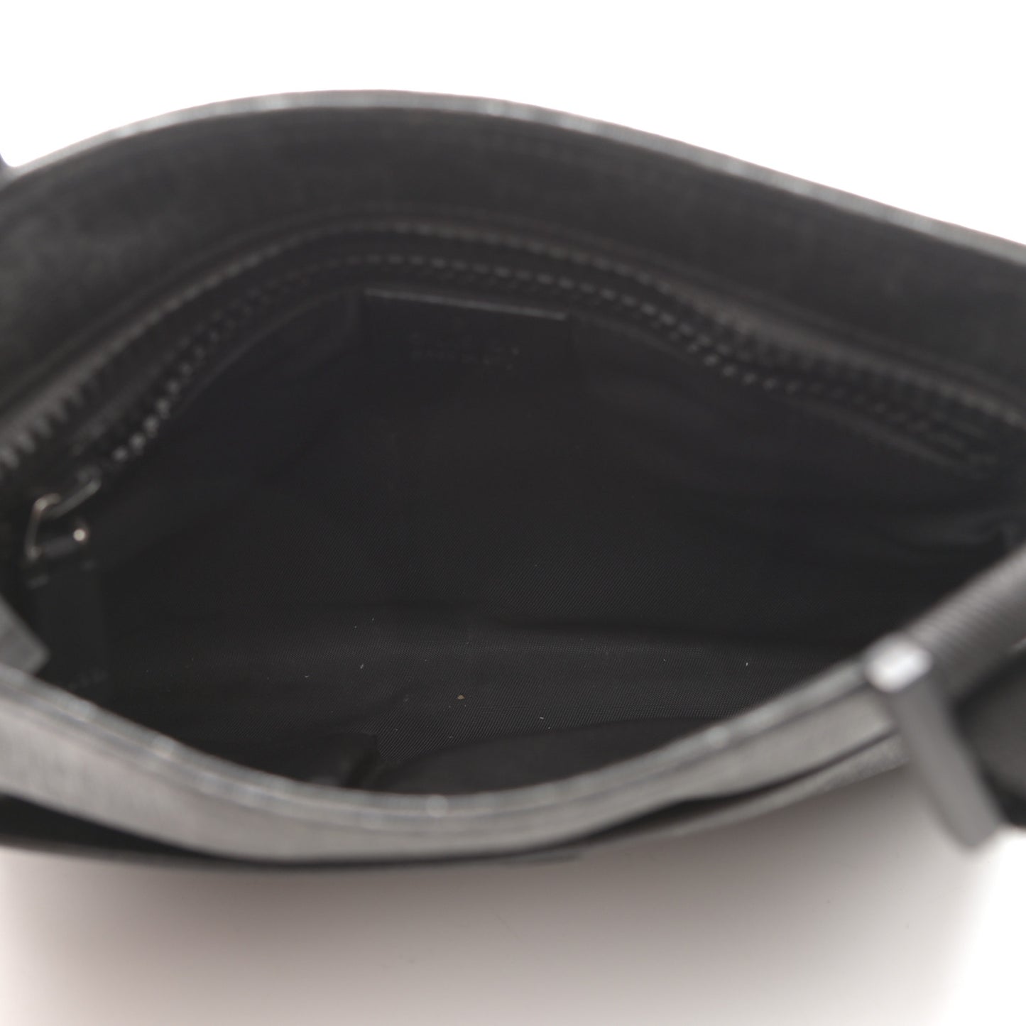 GG Plus Flat Messenger Bag Black Grey